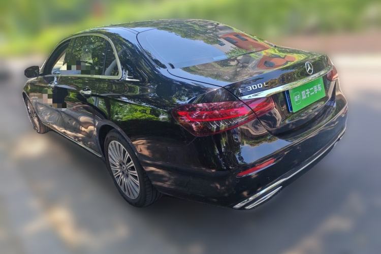 Used Mercedes-Benz E-Class 2021 E 300 L Stylish Model Rear Left 45 Deg