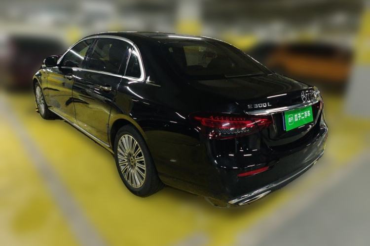 Used Mercedes-Benz E-Class 2021 E 300 L Stylish Model Rear Left 45 Deg