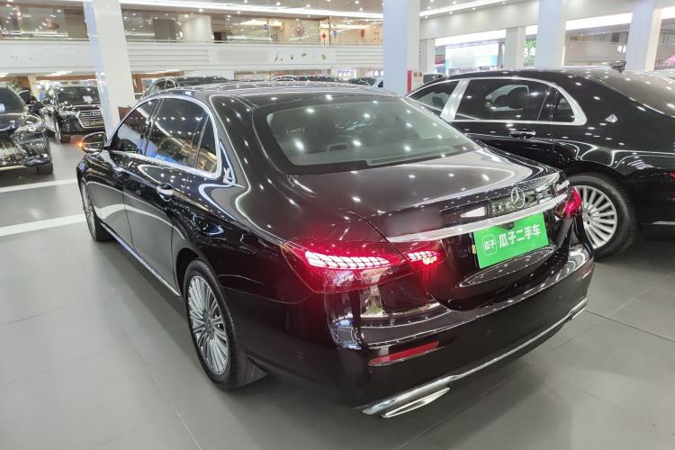 Used Mercedes-Benz E-Class 2021 E 300 L Luxury Model Rear Left 45 Deg