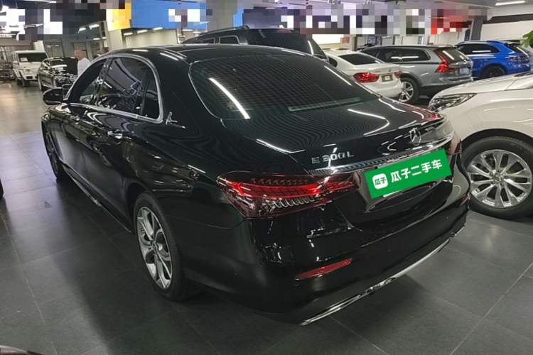 Used Mercedes-Benz E-Class 2021 E 300 L Sporty and Stylish Model Rear Left 45 Deg