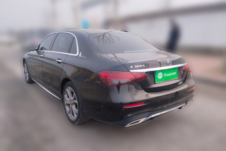 Used Mercedes-Benz E-Class 2021 E 300 L Sporty and Stylish Model Rear Left 45 Deg