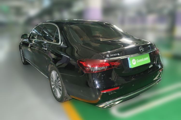 Used Mercedes-Benz E-Class 2021 E 300 L Luxury Model Rear Left 45 Deg
