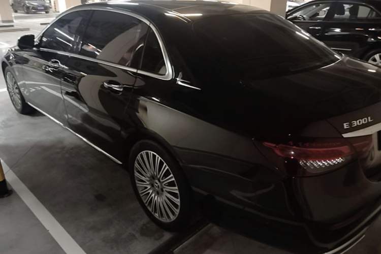 Used Mercedes-Benz E-Class 2021 Restyled E 300 L Luxury Edition Rear Left 45 Deg
