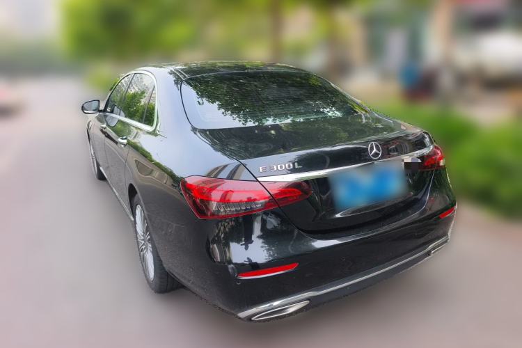 Used Mercedes-Benz E-Class 2021 E 300 L Luxury Model Rear Left 45 Deg