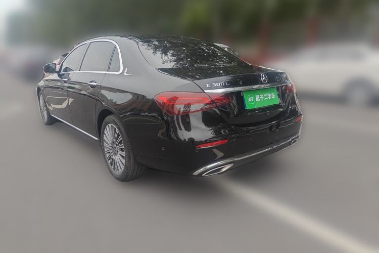 Used Mercedes-Benz E-Class 2021 E 300 L Sporty and Stylish Model Rear Left 45 Deg