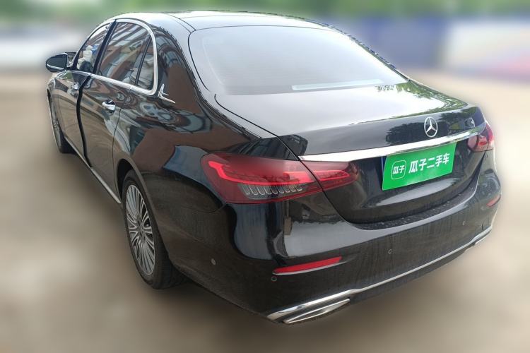 Used Mercedes-Benz E-Class 2021 E 300 L Stylish Model Rear Left 45 Deg