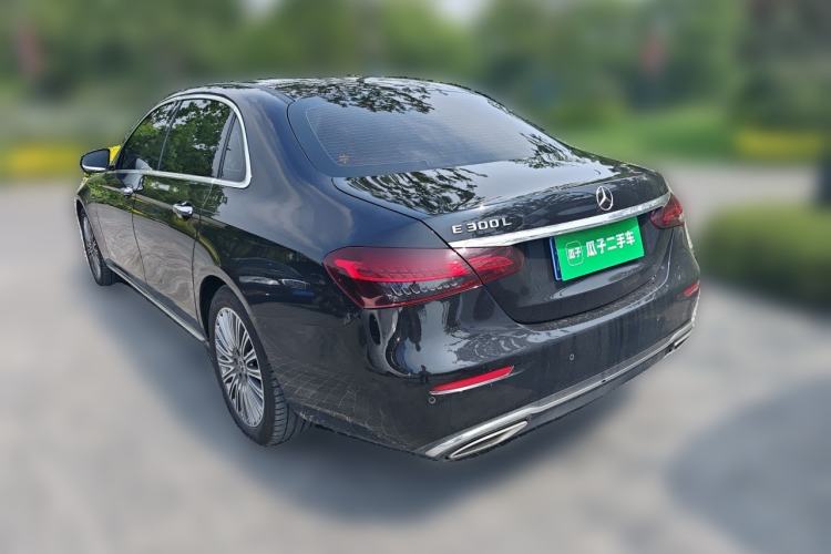 Used Mercedes-Benz E-Class 2021 E 300 L Sporty and Stylish Model Rear Left 45 Deg