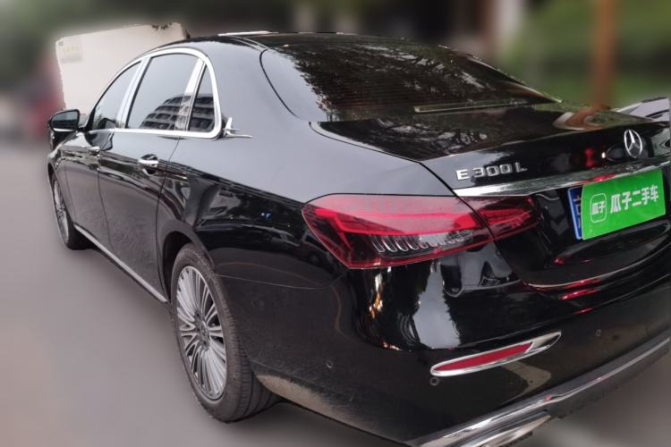 Used Mercedes-Benz E-Class 2021 Restyled E 300 L Luxury Edition Rear Left 45 Deg
