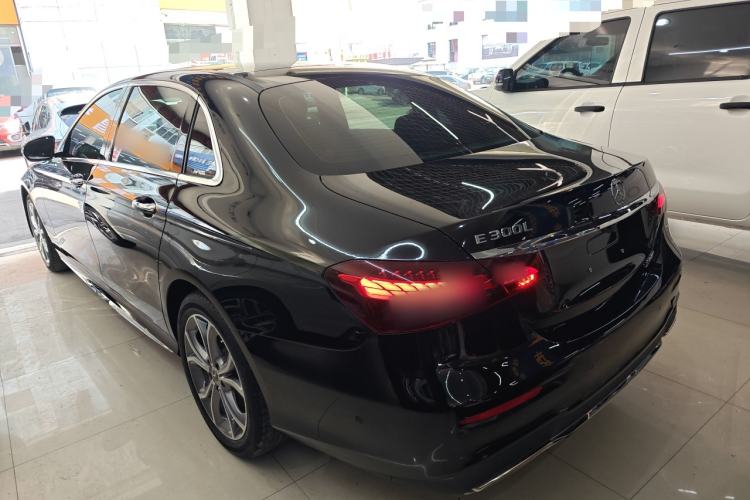 Used Mercedes-Benz E-Class 2021 E 300 L Sport Luxury Edition Rear Left 45 Deg