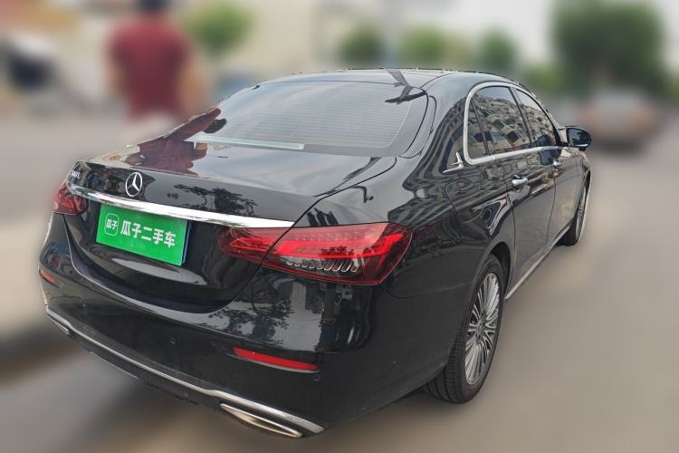 Used Mercedes-Benz E-Class 2021 E 300 L Stylish Model Rear Right 45 Deg