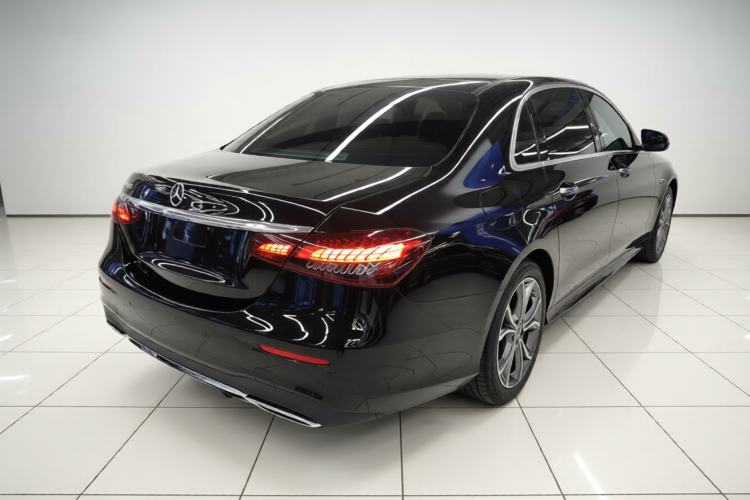 Used Mercedes-Benz E-Class 2021 E 300 L Sport Luxury Edition Rear Right 45 Deg