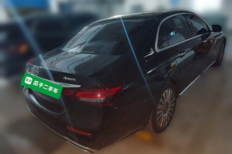 Used Mercedes-Benz E-Class 2021 E 300 L Stylish Model Rear Right 45 Deg