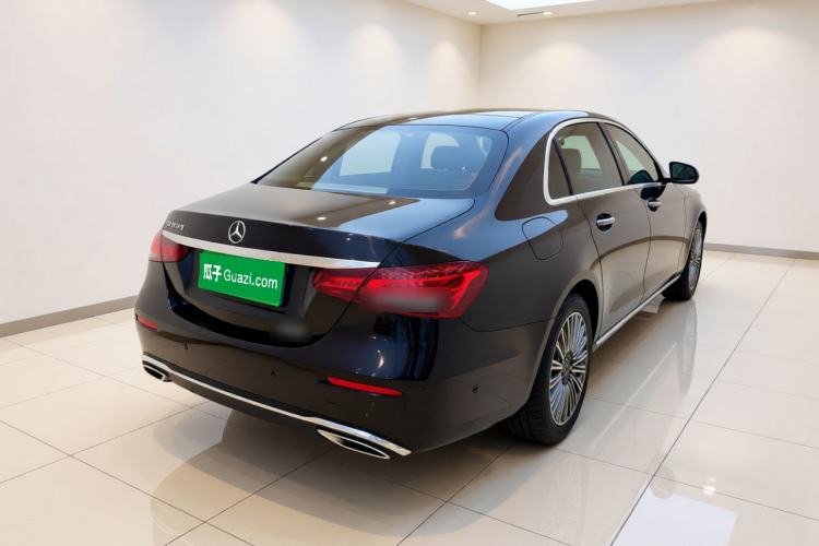 Used Mercedes-Benz E-Class 2021 E 300 L Stylish Model Rear Right 45 Deg