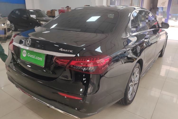 Used Mercedes-Benz E-Class 2021 E 300 L Sporty and Stylish Model Rear Right 45 Deg