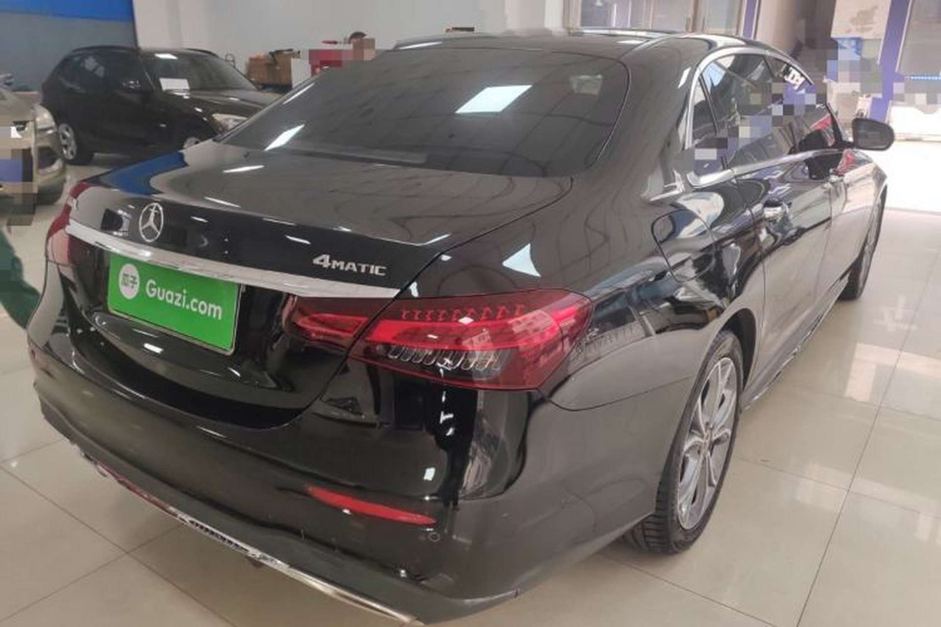 Used Mercedes-Benz E-Class 2021 E 300 L Sporty and Stylish Model Rear Right 45 Deg