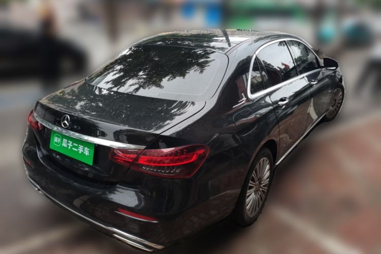 Used Mercedes-Benz E-Class 2021 E 300 L Sporty and Stylish Model Rear Right 45 Deg