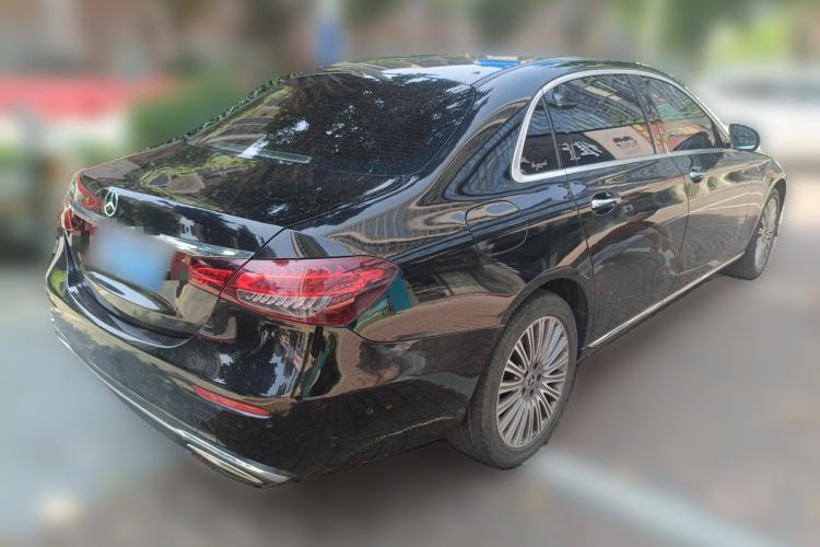 Used Mercedes-Benz E-Class 2021 E 300 L Luxury Model Rear Right 45 Deg