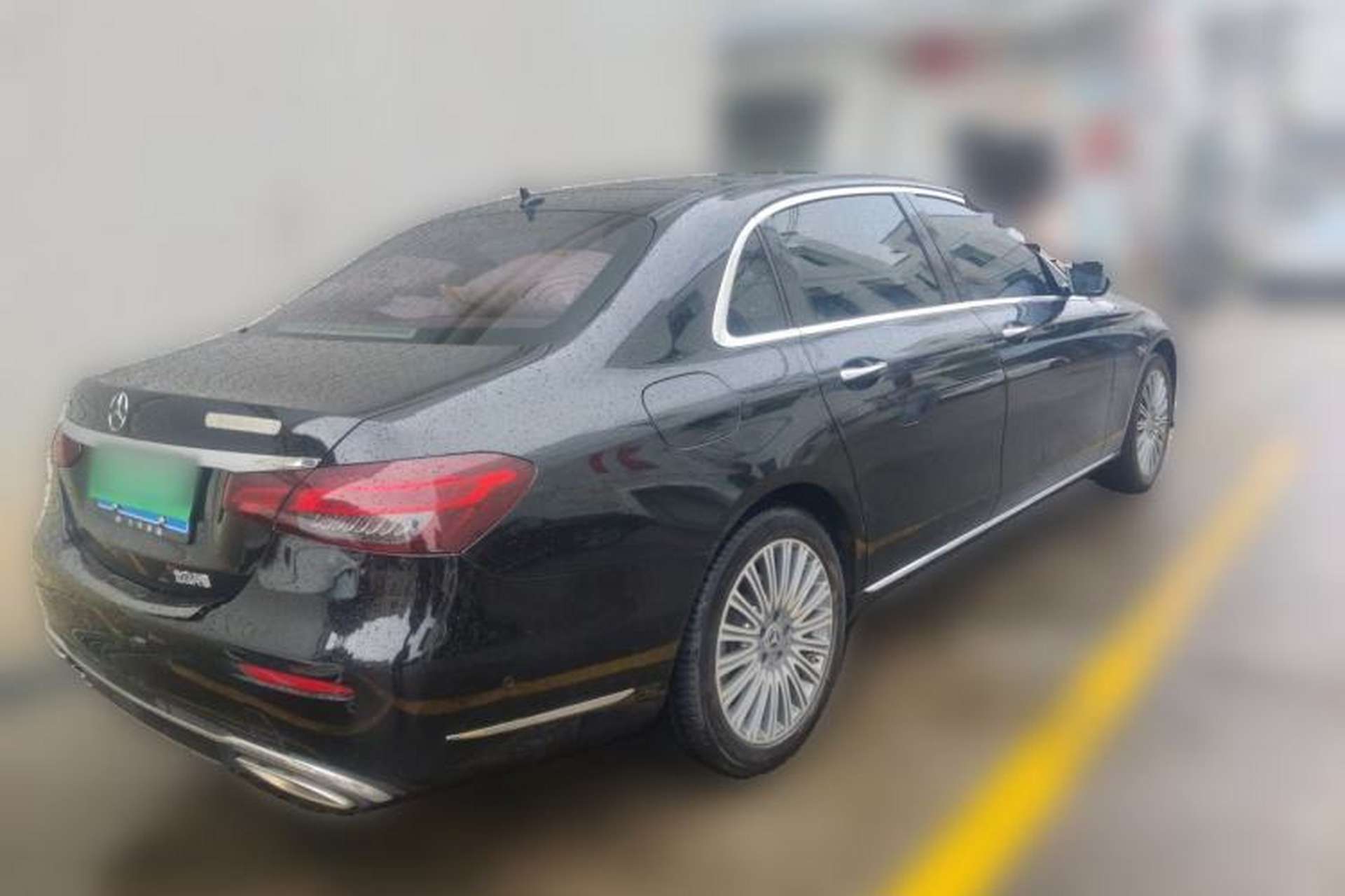 Used Mercedes-Benz E-Class 2021 E 300 L Stylish Model Rear Right 45 Deg