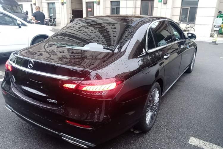 Used Mercedes-Benz E-Class 2021 E 300 L Premium Edition Rear Right 45 Deg