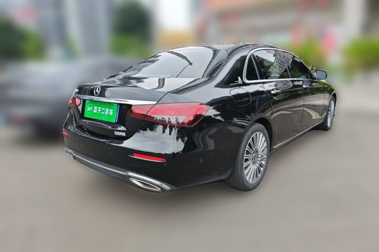 Used Mercedes-Benz E-Class 2021 E 300 L Stylish Model Rear Right 45 Deg