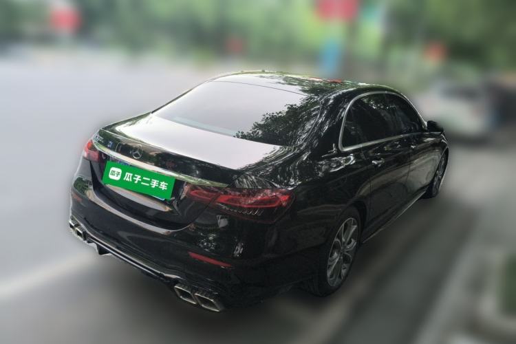 Used Mercedes-Benz E-Class 2021 E 300 L Sport Luxury Edition Rear Right 45 Deg