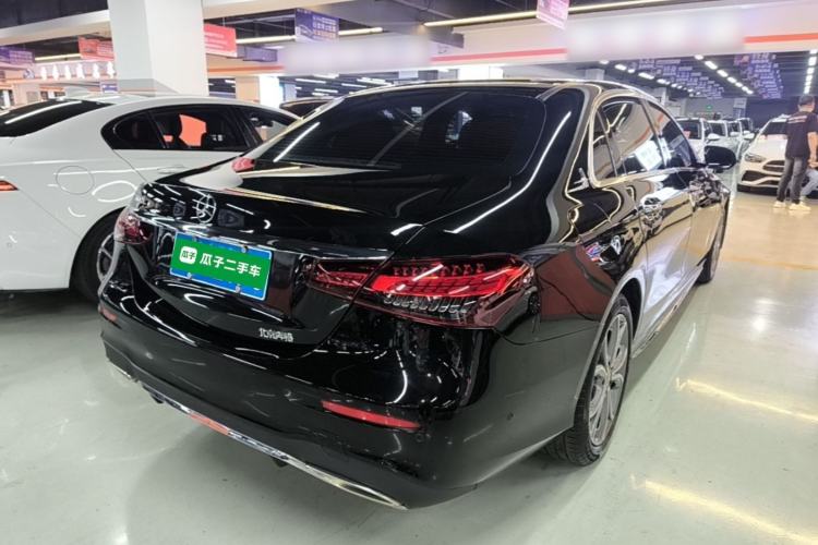Used Mercedes-Benz E-Class 2021 E 300 L Sporty and Stylish Model Rear Right 45 Deg