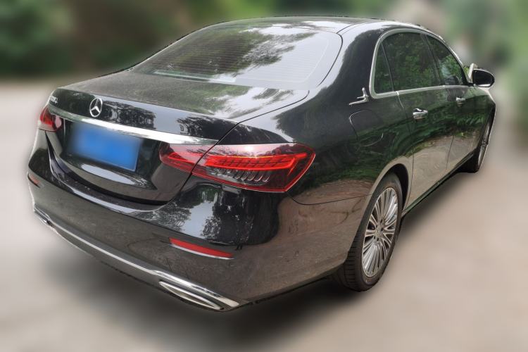 Used Mercedes-Benz E-Class 2021 E 300 L Luxury Model Rear Right 45 Deg