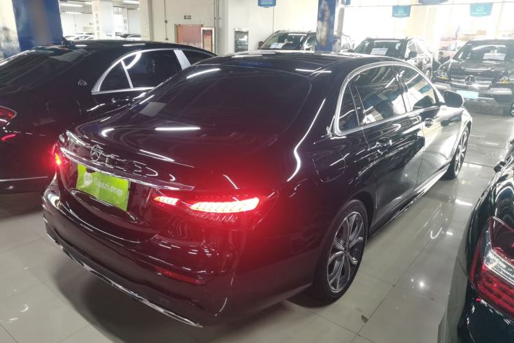 Used Mercedes-Benz E-Class 2021 E 300 L Sport Luxury Edition Rear Right 45 Deg
