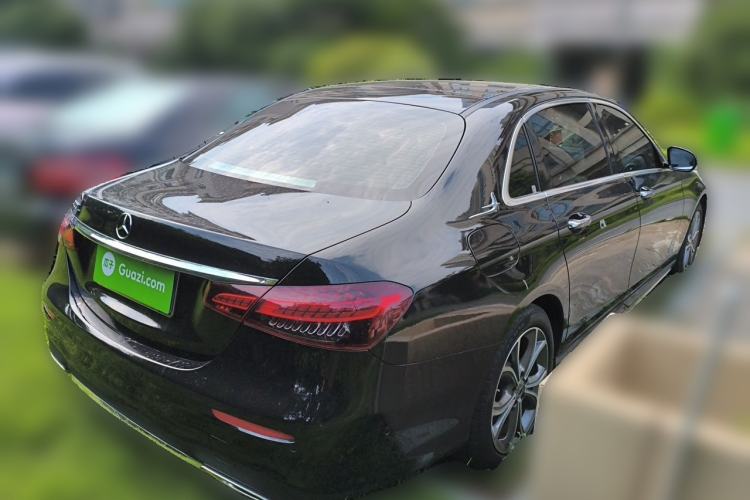 Used Mercedes-Benz E-Class 2021 E 300 L Sporty and Stylish Model Rear Right 45 Deg