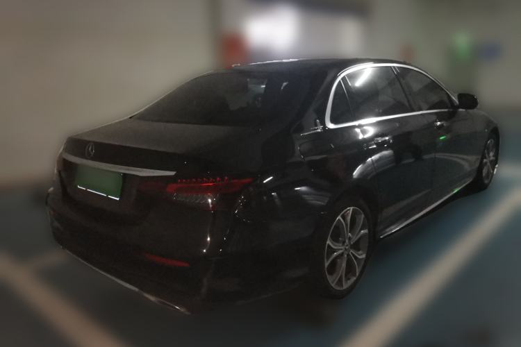 Used Mercedes-Benz E-Class 2021 E 300 L Sporty and Stylish Model Rear Right 45 Deg