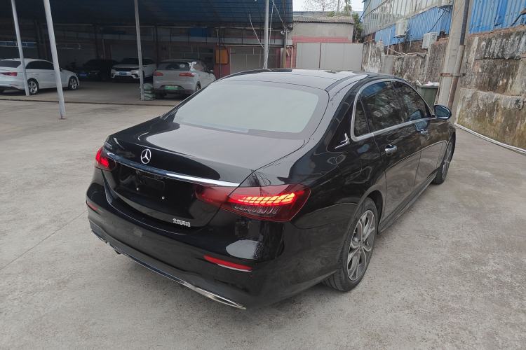 Used Mercedes-Benz E-Class 2021 E 300 L Sporty and Stylish Model Rear Right 45 Deg