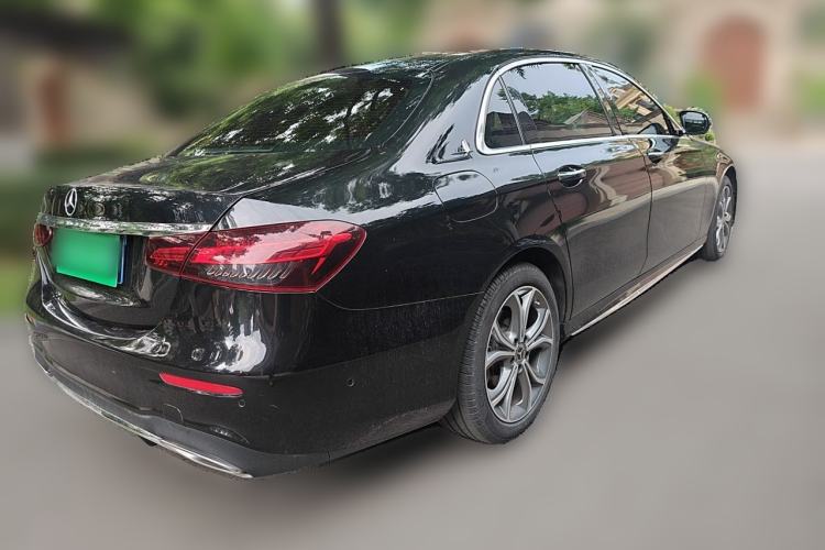 Used Mercedes-Benz E-Class 2021 E 300 L Sporty and Stylish Model Rear Right 45 Deg