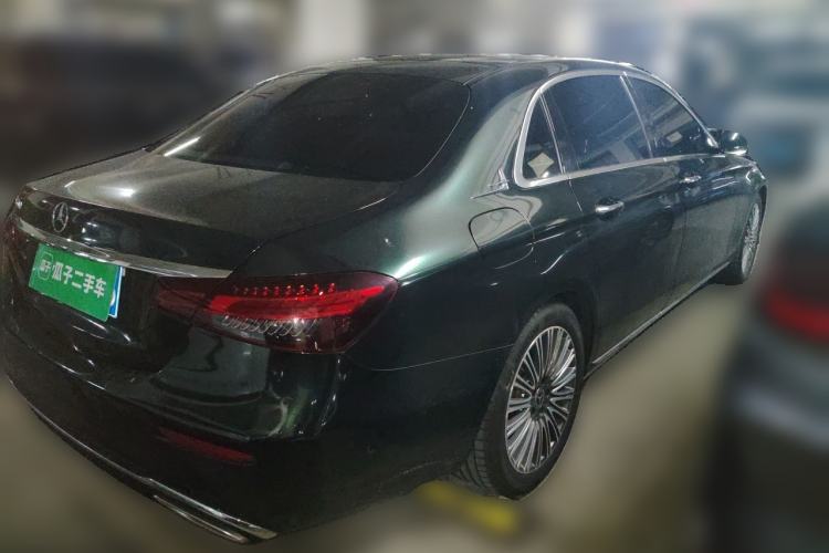 Used Mercedes-Benz E-Class 2021 E 300 L Stylish Model Rear Right 45 Deg
