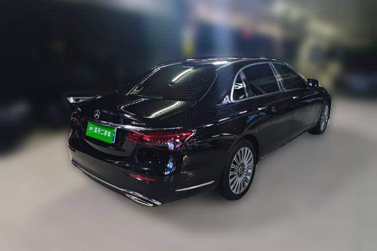 Used Mercedes-Benz E-Class 2021 E 300 L Luxury Model Rear Right 45 Deg