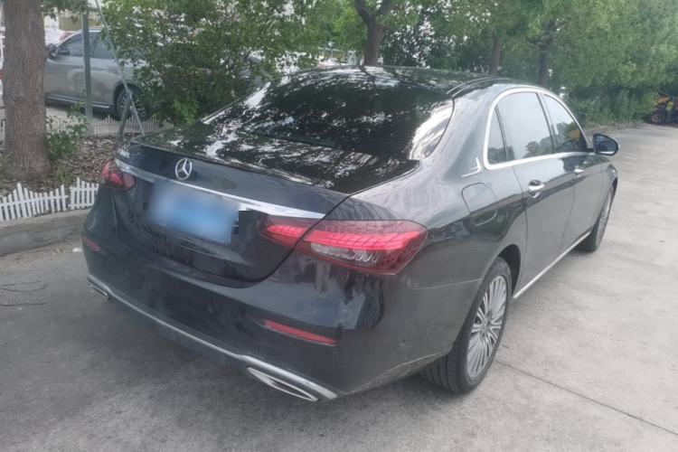 Used Mercedes-Benz E-Class 2021 E 300 L Stylish Model Rear Right 45 Deg