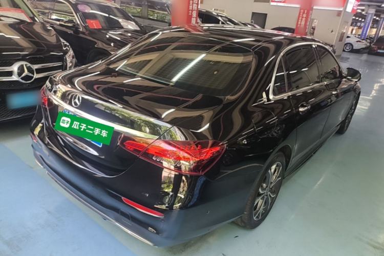 Used Mercedes-Benz E-Class 2021 E 300 L Sporty and Stylish Model Rear Right 45 Deg