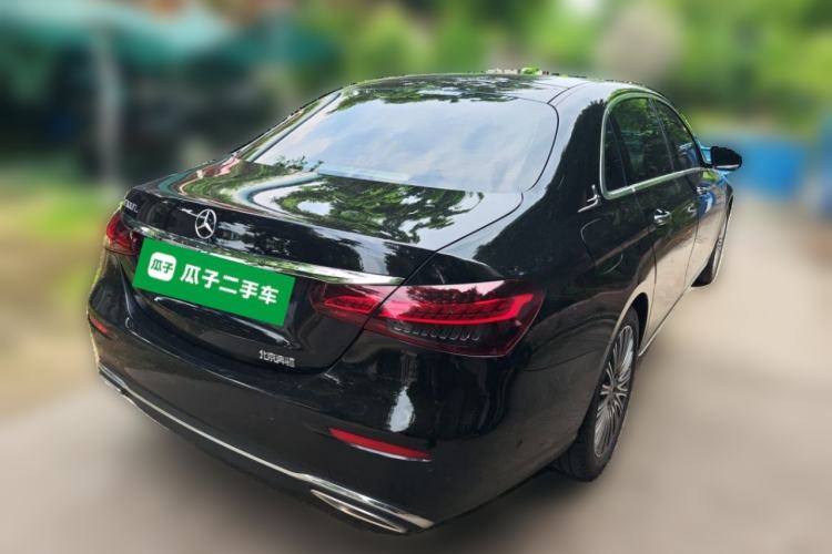 Used Mercedes-Benz E-Class 2021 E 300 L Luxury Model Rear Right 45 Deg