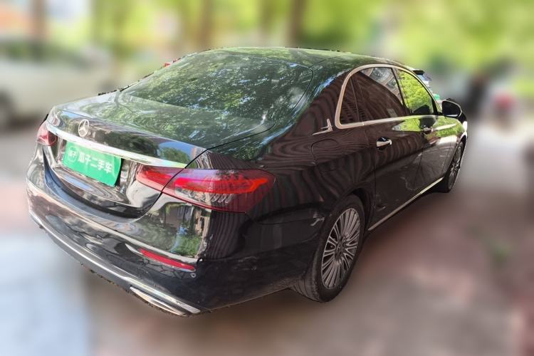 Used Mercedes-Benz E-Class 2021 E 300 L Luxury Model Rear Right 45 Deg
