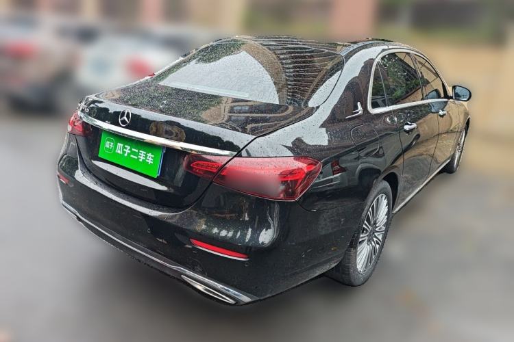Used Mercedes-Benz E-Class 2021 E 300 L Stylish Model Rear Right 45 Deg