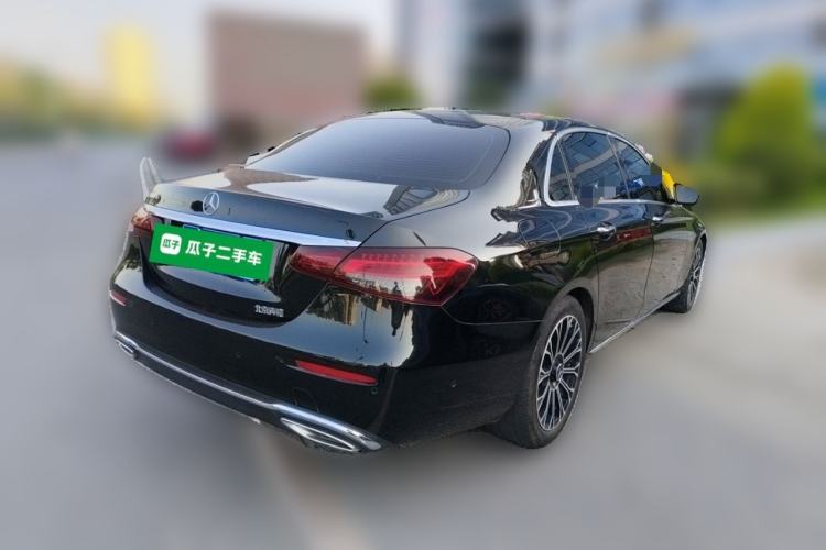 Used Mercedes-Benz E-Class 2021 E 300 L Luxury Model Rear Right 45 Deg