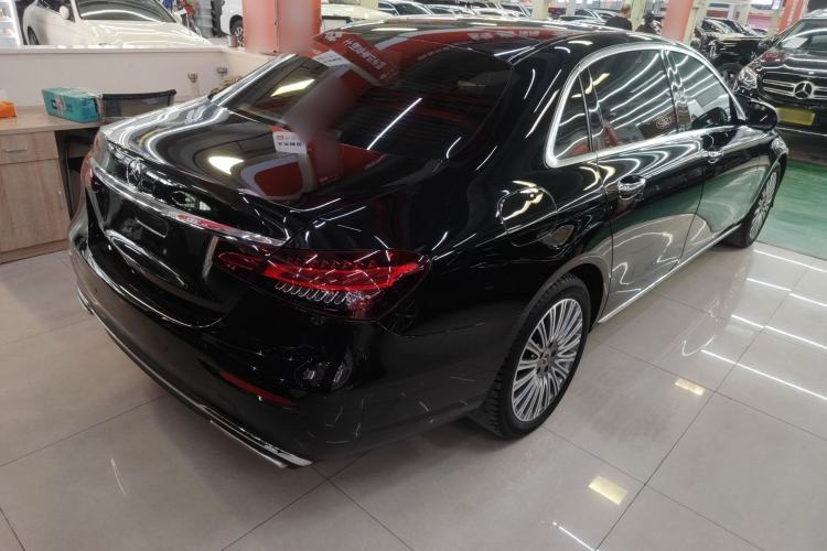 Used Mercedes-Benz E-Class 2021 E 300 L Stylish Model Rear Right 45 Deg