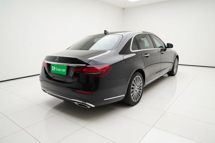 Used Mercedes-Benz E-Class 2021 E 300 L Stylish Model Rear Right 45 Deg