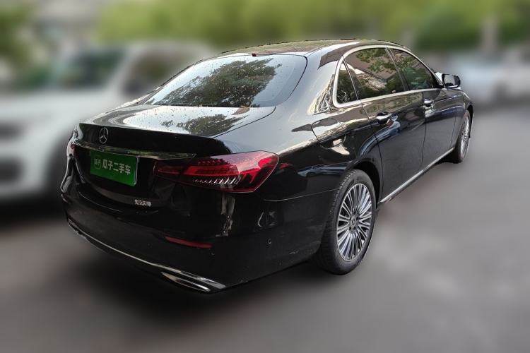 Used Mercedes-Benz E-Class 2021 E 300 L Stylish Model Rear Right 45 Deg
