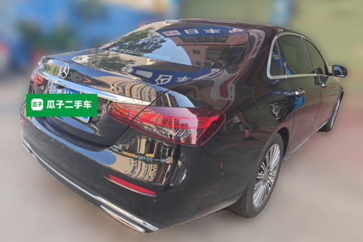 Used Mercedes-Benz E-Class 2021 E 300 L Stylish Model Rear Right 45 Deg