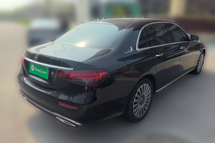 Used Mercedes-Benz E-Class 2021 E 300 L Stylish Model Rear Right 45 Deg