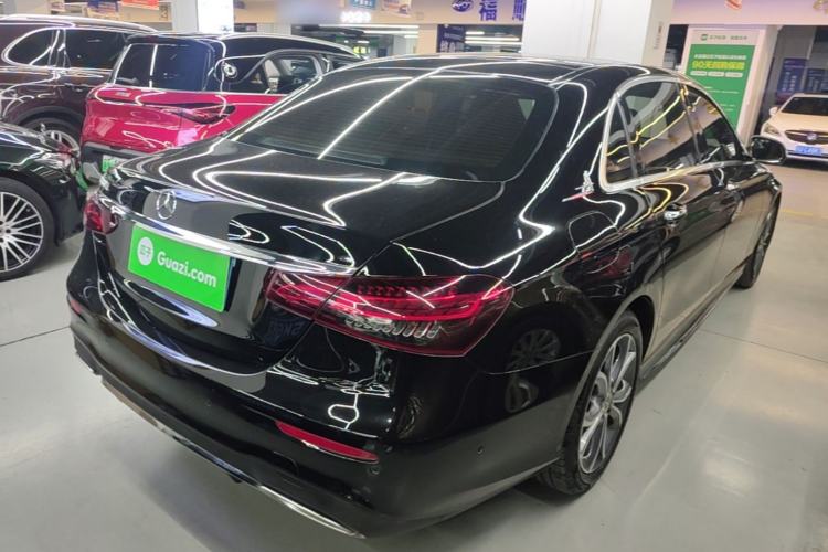 Used Mercedes-Benz E-Class 2021 E 300 L Sport Luxury Edition Rear Right 45 Deg
