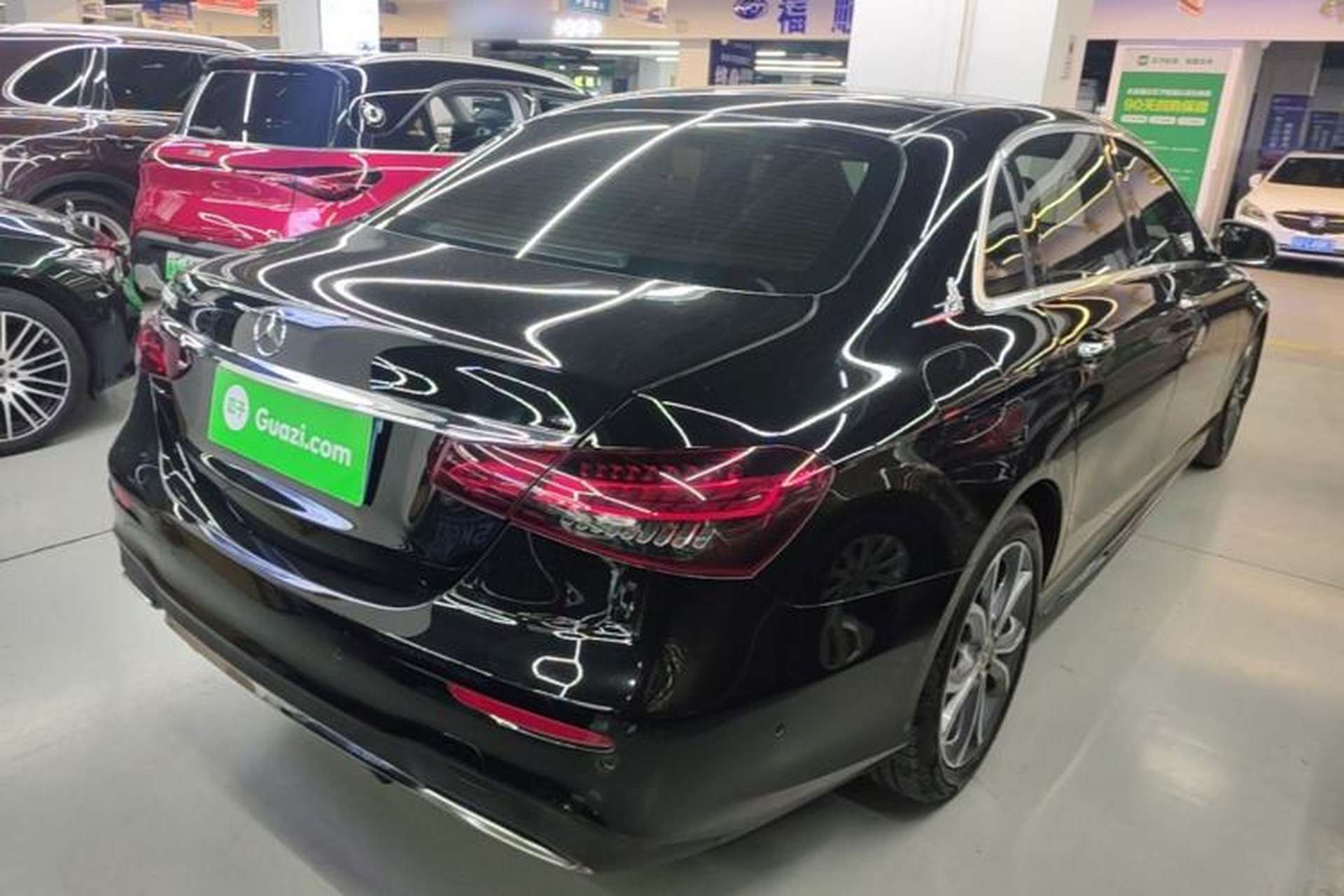 Used Mercedes-Benz E-Class 2021 E 300 L Sport Luxury Edition Rear Right 45 Deg