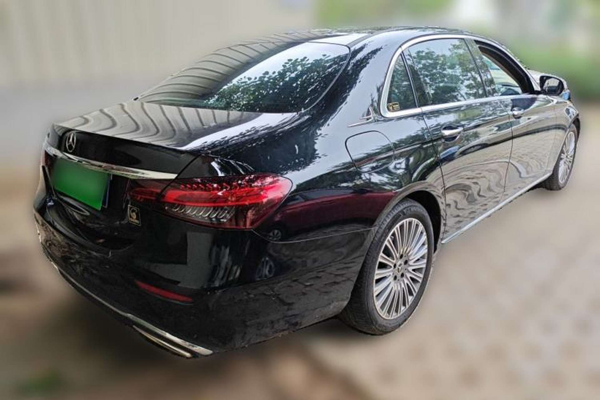 Used Mercedes-Benz E-Class 2021 E 300 L Stylish Model Rear Right 45 Deg