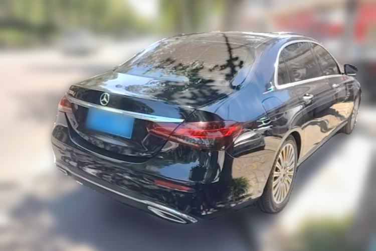 Used Mercedes-Benz E-Class 2021 E 300 L Stylish Model Rear Right 45 Deg