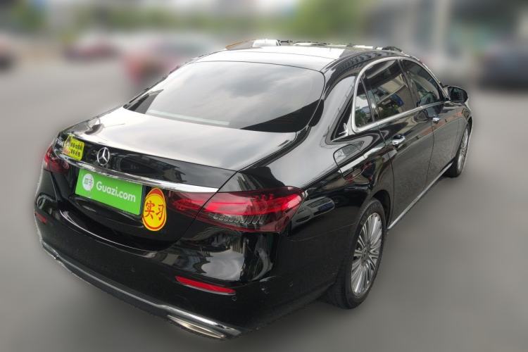 Used Mercedes-Benz E-Class 2021 E 300 L Luxury Model Rear Right 45 Deg